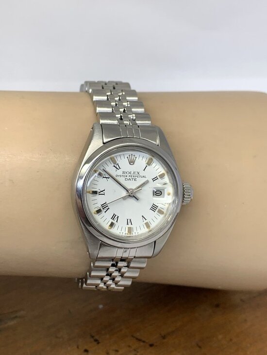 Rolex Women\'s Watch 2030 Oyster Perpetual Date Vintage 1982 Swiss Automatic 26mm main image 5